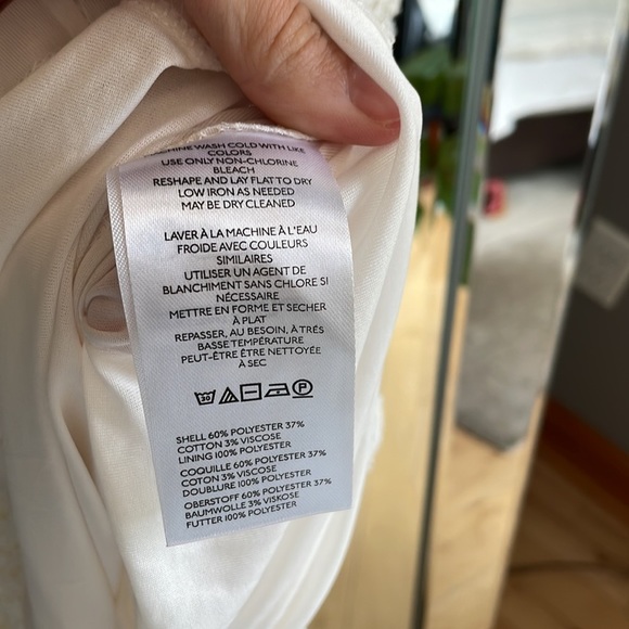 Anthropologie sleeveless white sweater dress size small - Picture 5 of 5